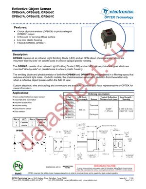 OP303SL datasheet  